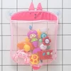 Baby Bath Toys Cute Duck Frog Mesh Net Storage Bag Strong Suction Cups Bath Game Bag Bathroom Organizer Water Toys for Kids Gift 6