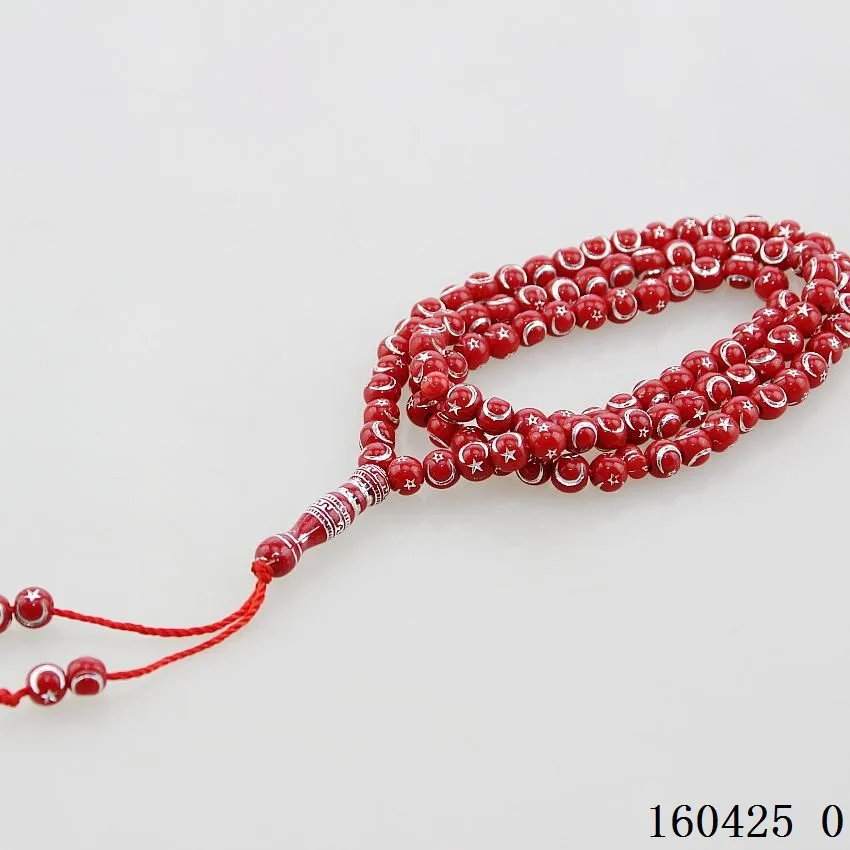 6 мм мусульманские четки Турция Tasbih ислам ic молитва бусы кисточки 99 бусин Алла