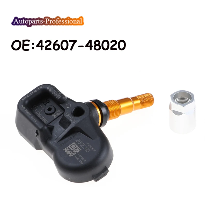 

Car 42607-48020 4260748020 PMV-C215 TPMS Tire Pressure Sensor 433MHZ For Toyota LC200 C-HR Corolla Pacific Camry Lexus LX570