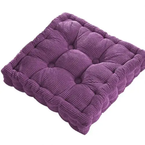 38x38 мягкое уплотненное сиденье Подушка коврик подушка офисный бар балкон домашний декор - Цвет: Фиолетовый