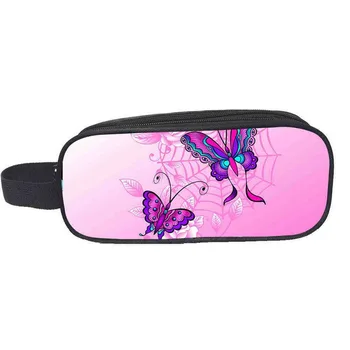 

Butterfly Boy Girl Cartoon Cosmetic bag new Pouches Children Student Pen Bag Kids Purse Wallet Storage Box Fashion Pencil case