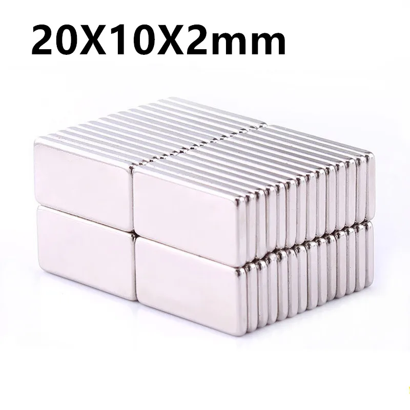 5/10 шт. неодимовые магниты 20x10x2 20 мм x 10 2 | Обустройство дома