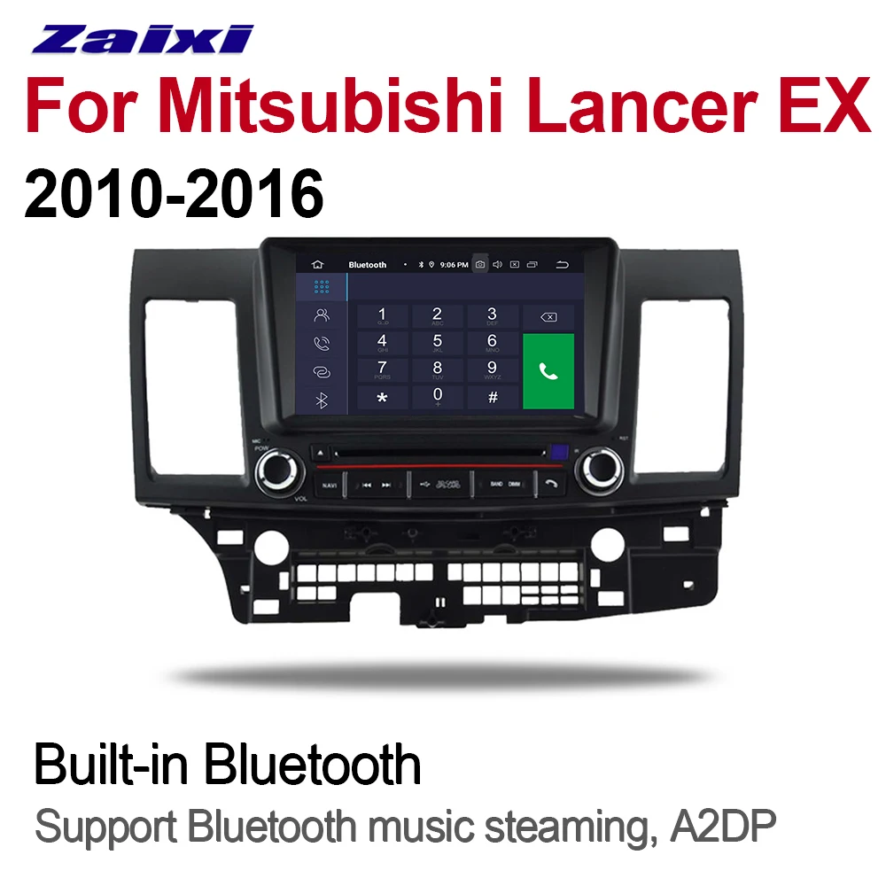 Автомобильный DVD для Mitsubishi Lancer EX 2010 2011 2012 2013 gps Радио BT Navi карта мультимедийный плеер система