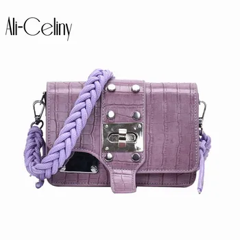 

bags for women Brand Original Design 2020 New Fashion Joker Single Shoulder Messenger Bag Lock Square Bag