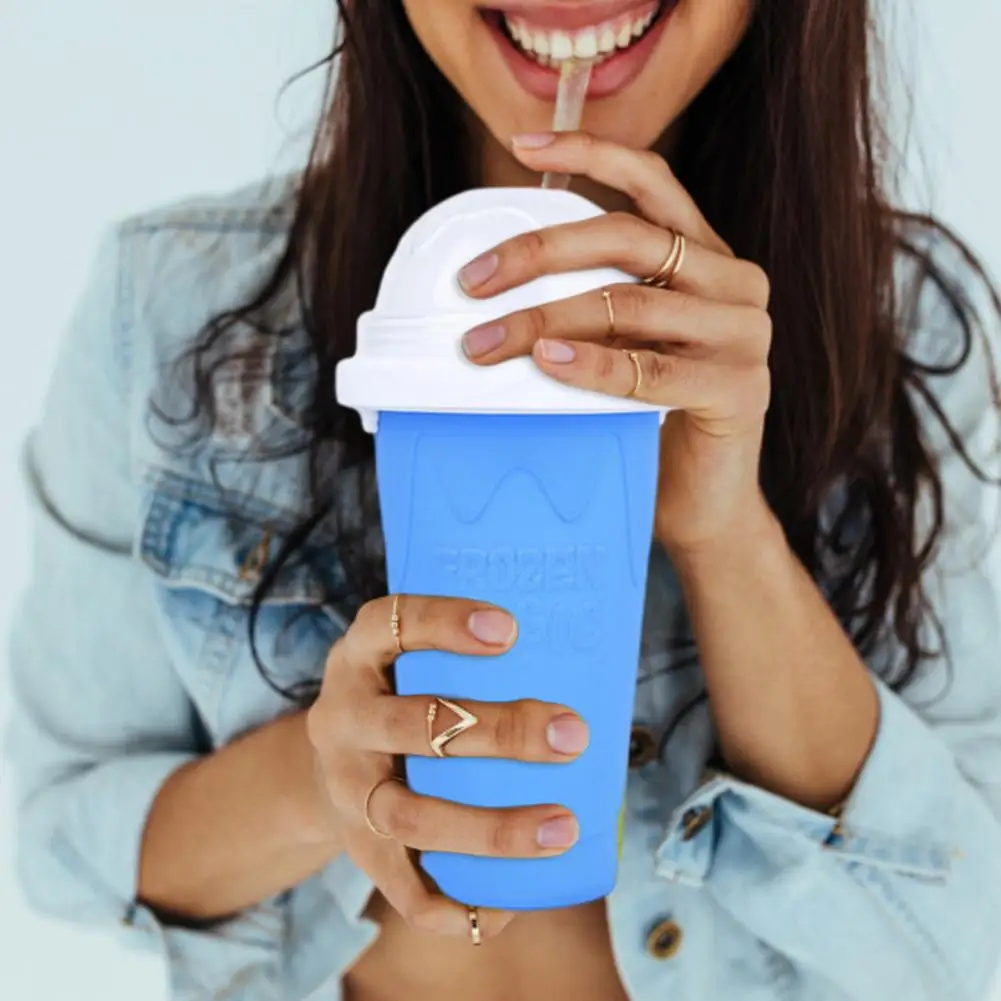 Slush Maker Cup Smoothie Cooling Cup Homemade DIY Milk Household Ice Crusher Quick Frozen Slushie Cooling Cups