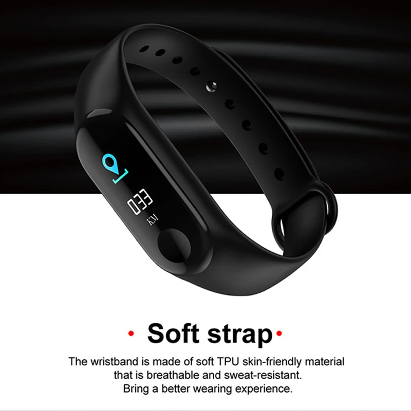 M3 Plus, умный Браслет, спортивный, для бега, водонепроницаемый, шагомер, Смарт-часы, фитнес, Смарт Браслет для измерения кровяного давления, пульсометр