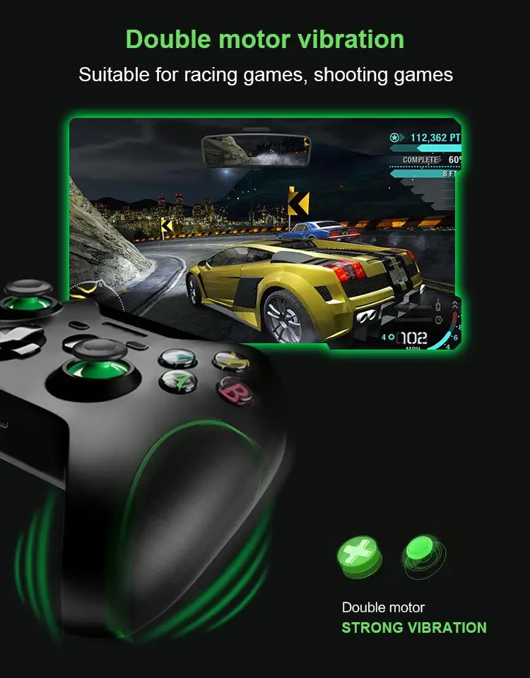 Для Pad 2,4G беспроводной Bluetooth геймпад игра, ручной контроллер Joypad BEESCLOVER джойстик для Xbox 360 для компьютера PC Gamer r60