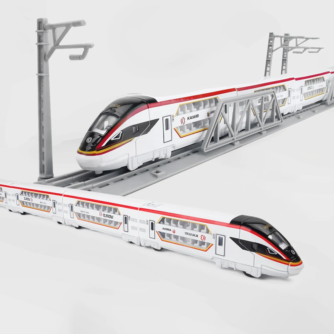 double decker train toy