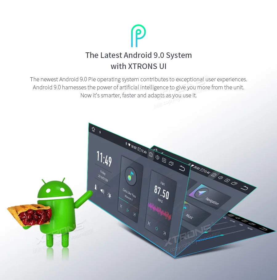 Discount 10.1" Android 9.0 OS 2 Din Car DVD Multimedia Two Din Car Navigation GPS Double Din Car Radio with HDMI Output Function Support 9