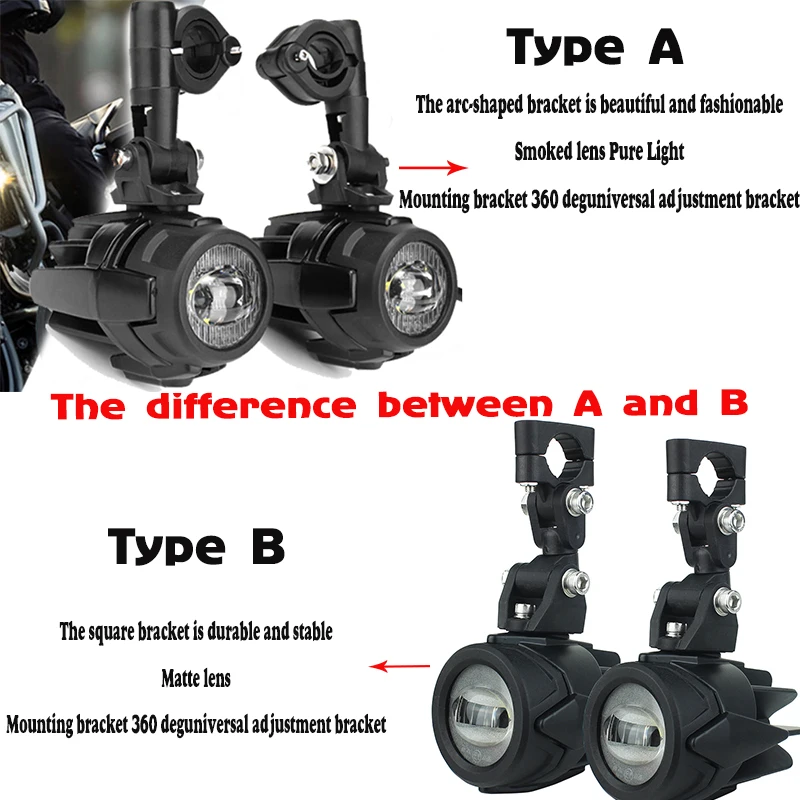Motocycle Fog Lights For BMW Motorcycle LED Auxiliary Fog Light Driving Lamp For BMW R1200GS/ADV K1600 R1200GS R1100GS