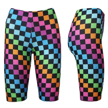 

Sexy Erotic Lingerie Rainbow Plaid Sexy Tight Body Pantyhose Women