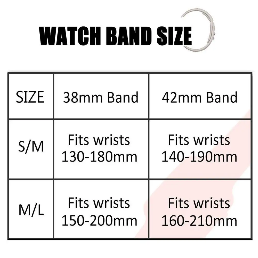 Joyozy с разноцветным рисунком спортивный для наручных часов Apple Watch ремешок 38 мм/40