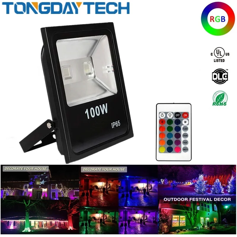 TONGDAYTECH AC85-265V Светодиодный прожектор светильник 10W 30W 100 Вт отражатель светодиодный прожектор светильник Водонепроницаемый IP65 светодиодный уличный светильник для улицы освещение для сада