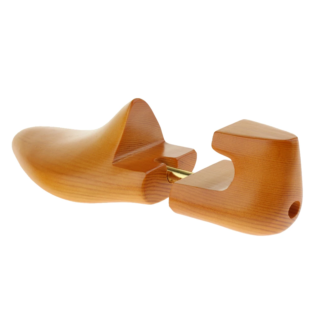  1Pair   Womens   Mens   Adjustable   Cedar   Wood   Shoe   Tree   Holder   Shoe   Shaper   Keeper 