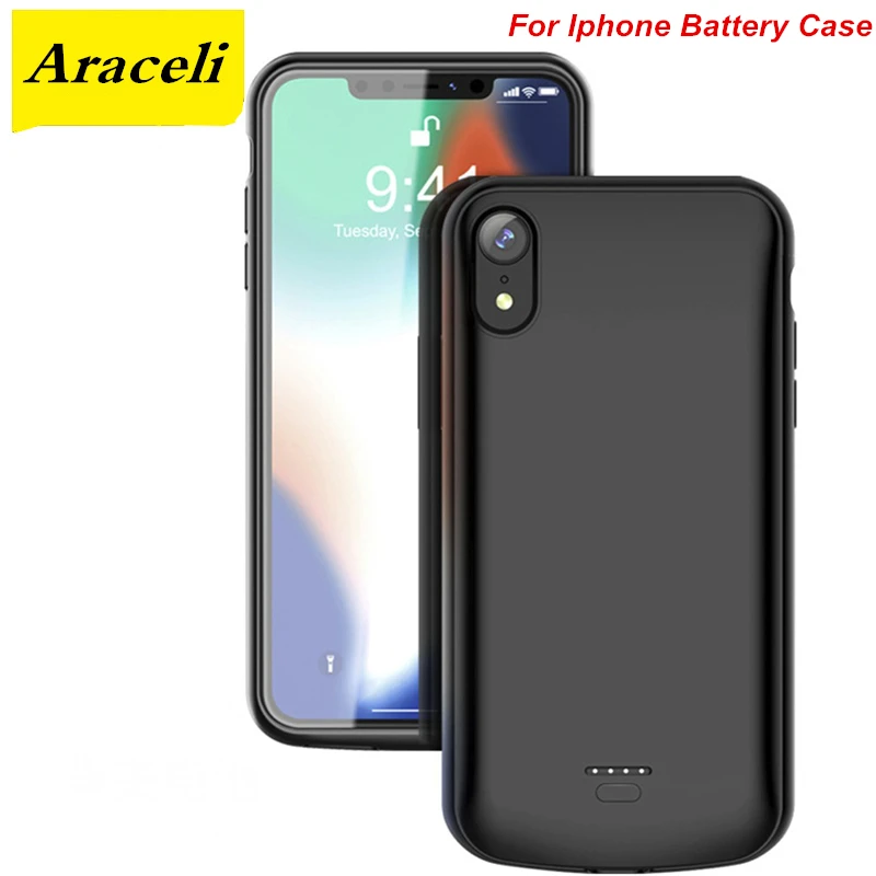 Чехол для Iphone 5 5S SE 6 6s 7 8 X XS MAX чехол аккумулятора с умным аудиовыходом зарядного
