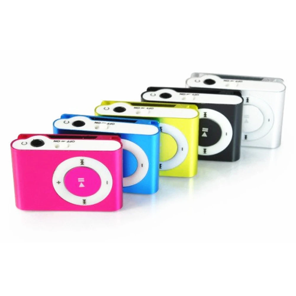 Клип Mp3 плеер зеркало Walkman Спорт Водонепроницаемый мини портативный Lettore