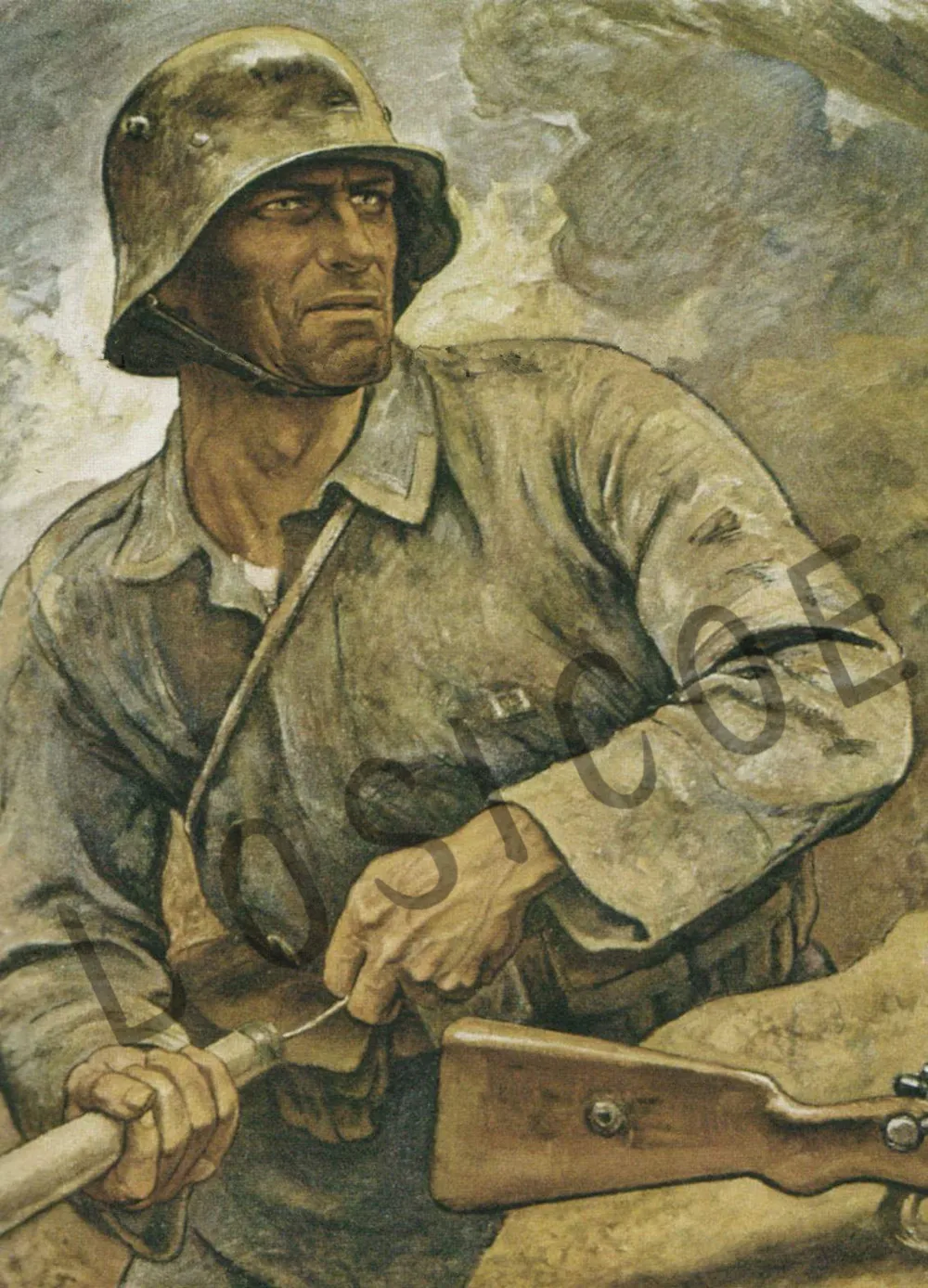 Постер WWI GER военное оружие военная настенная печать постер винтажный