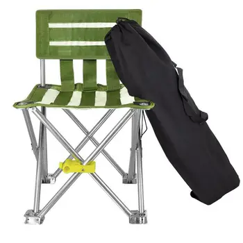 

Portable Lightweight Folding Chair Iron Feet Fishing Fishing Chairs, Outdoor Leisure Breathable Beach Chair Stool