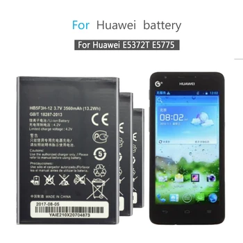 

Mobile Phone Battery For Huawei Ascend E5372T E5775 4G LTE FDD Cat 4 WIFI Router Replacement Battery 3560mAh HB5F3H HB5F3H-12