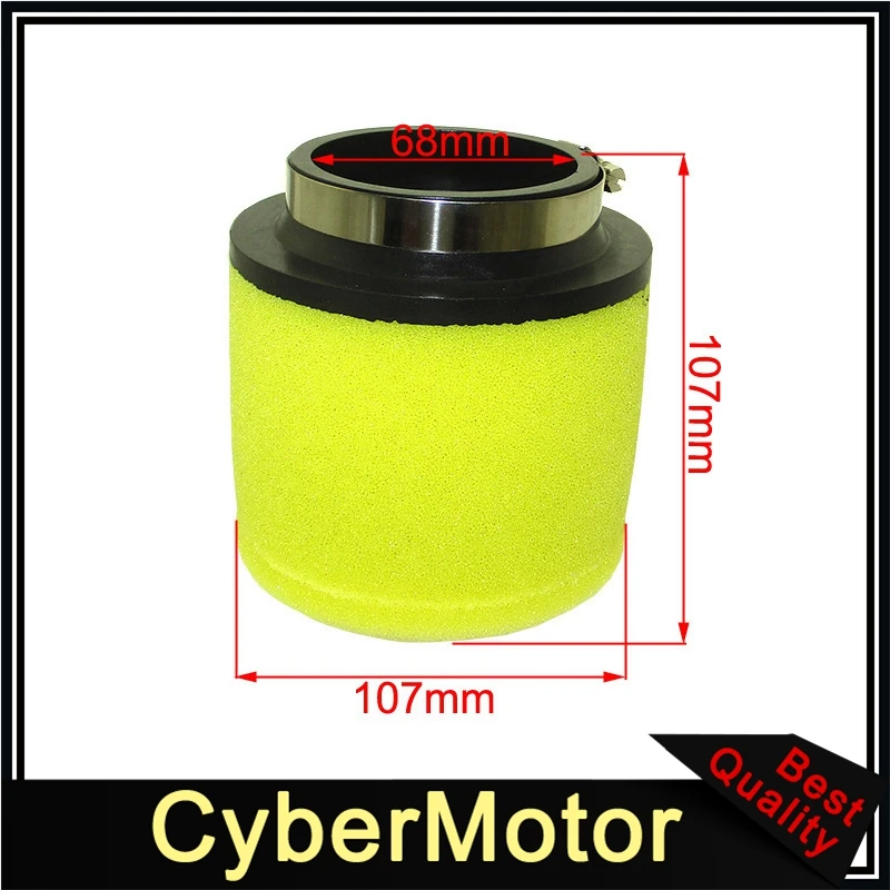 68 мм Двухступенчатый Воздушный фильтр для Arctic Cat 400 454 500 замена OEM 0470-391 0470-322