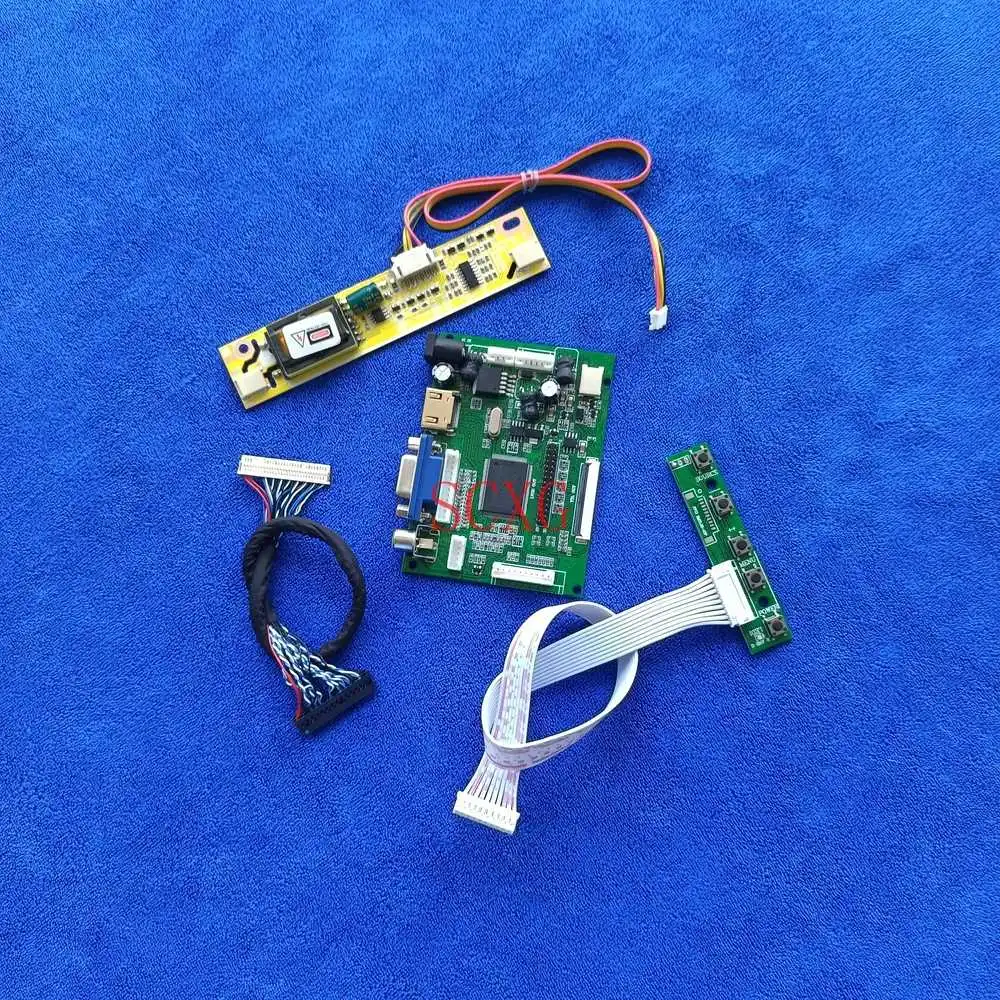 1280*800 For N154I4/LP154WX3/LTN154AT08 display HDMI-compatible AV VGA LVDS 30 Pin LCD controller drive board DIY Kit 2-CCFL | Компьютеры