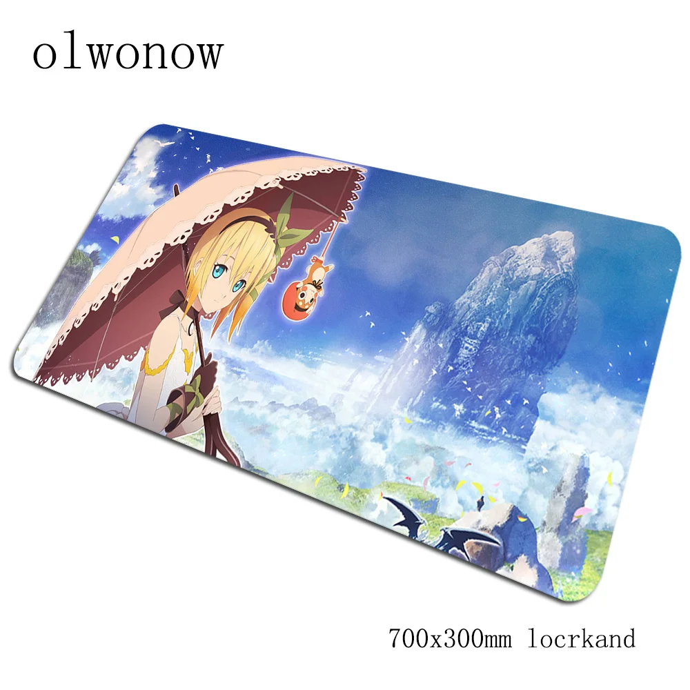 Tales Of mouse pads 70x30 см подушечка под запястье, чтобы мышь Notbook компьютерная коврик для мыши Аниме pc игровой коврик для мыши геймерская клавиатура Коврик для мыши