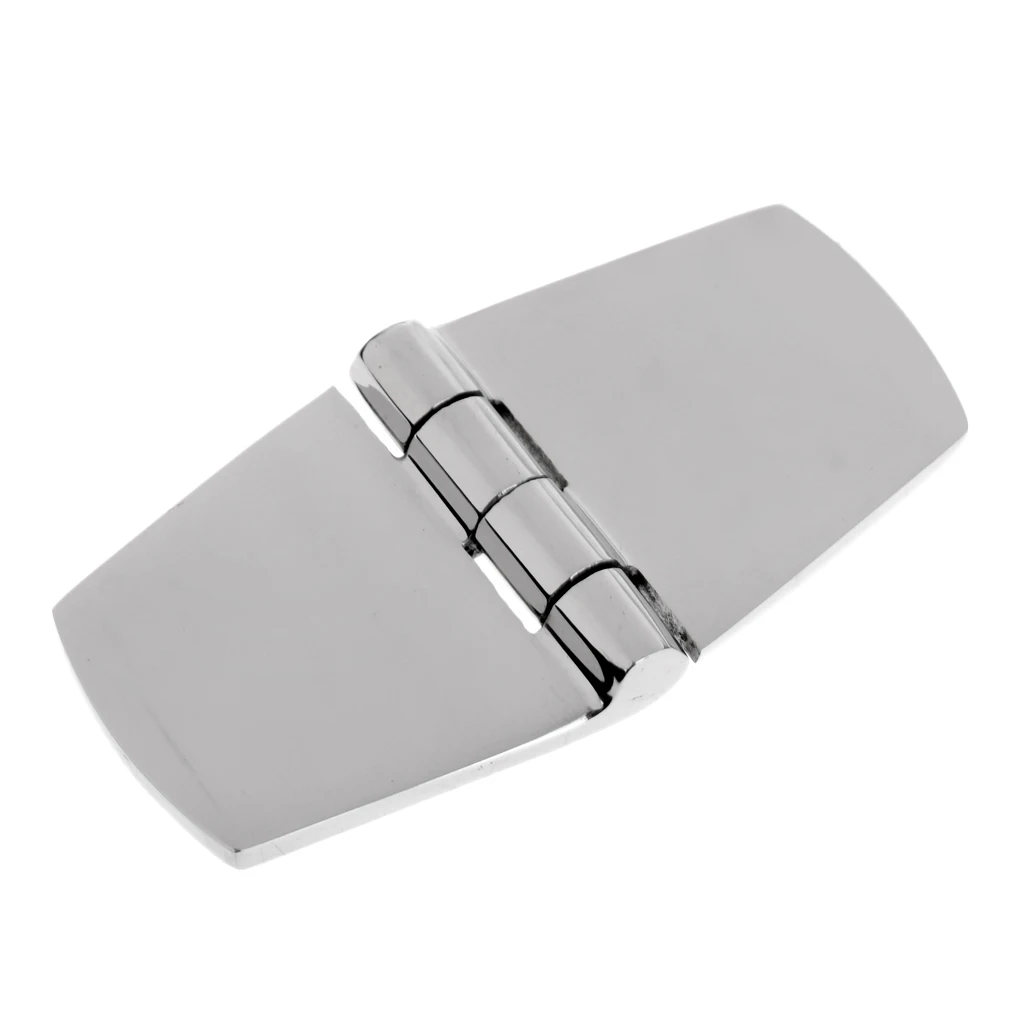 3'' x 1.5'' Heavy Duty 316 Stainless Steel Yacht Boat Marine Hinge Door Hinge - Easy DIY No Screw Holes Type