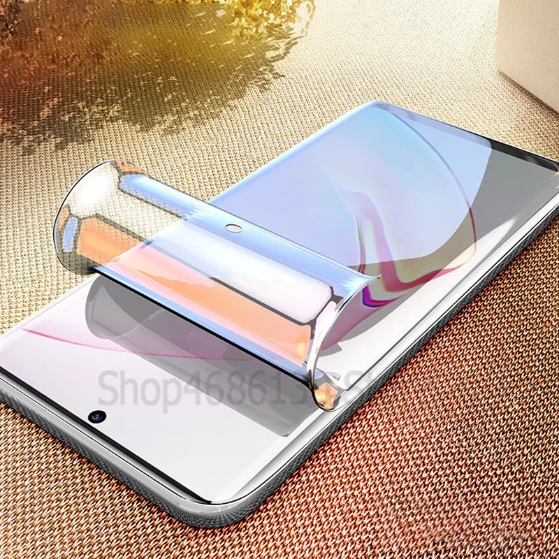 Гидрогелевая пленка для samsung Galaxy S8 S9 S10E S10 Plus Note 8 9 10 Plus Защита экрана для samsung A50 A40 A70 пленка не стекло
