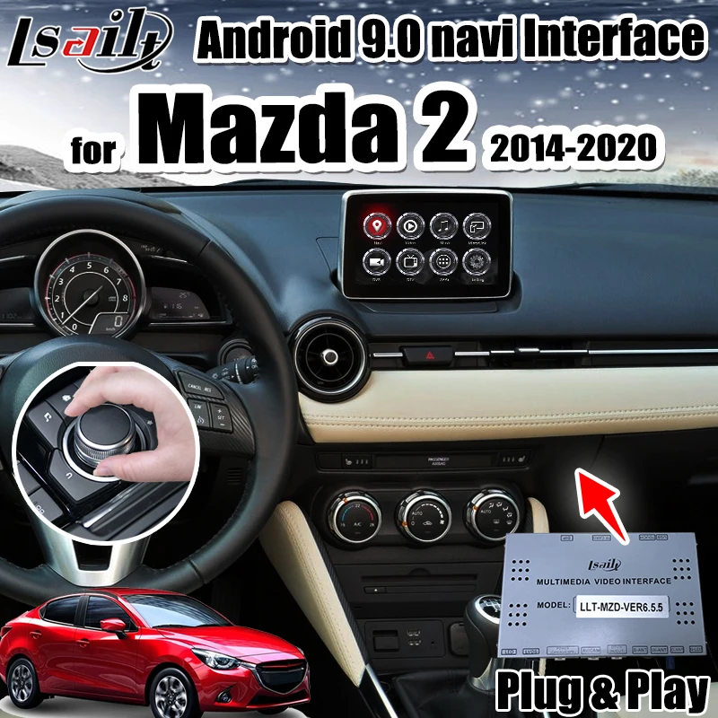 Android 7 1 gps-навигатор для Mazda CX-5 MX-5 CX-9 2014-2019 мультимедийный интерфейс видео с