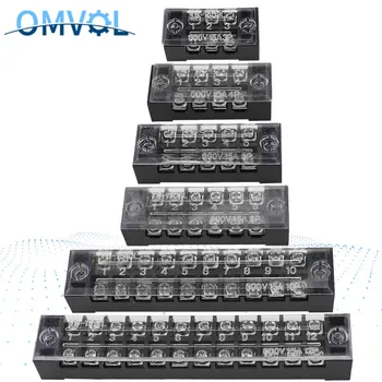 

600V 15A Barrier Strip Terminal Block Wire connector TB-1503 TB1504 TB1505 TB1506 TB-1510 TB-1512