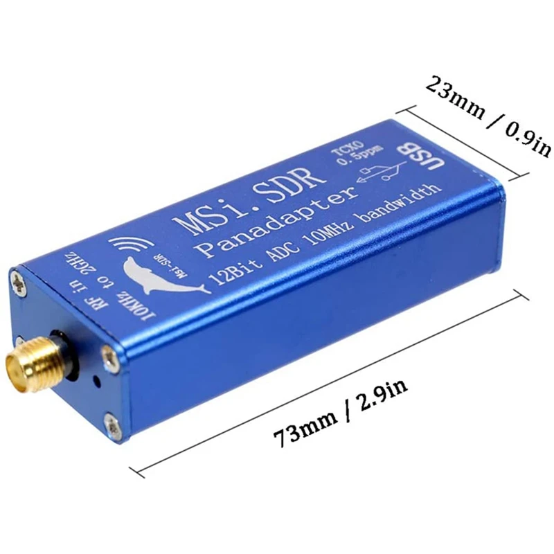 JABS MSI.SDR 10KHz to 2GHz Panadapter SDR Receiver