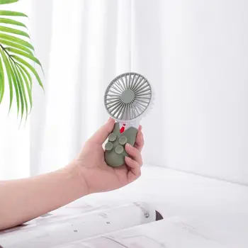 

Mini Desktop Fan Portable USB Charging 3 Speed Settings Foldable Air Cooler for Student Dormitory Home Office Use
