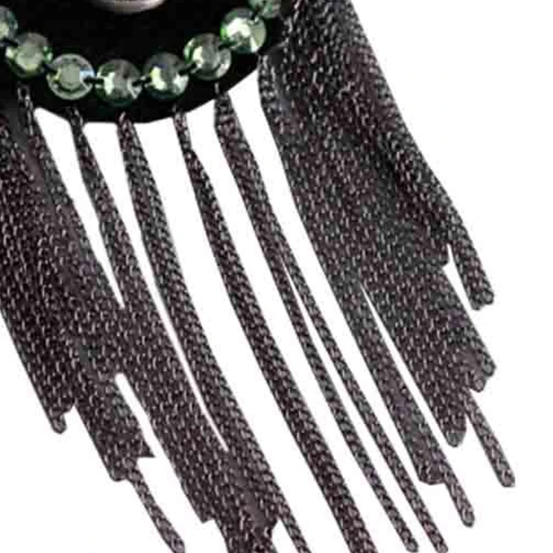 Рисунок 2 - Черная цепочка Стразы эполет бахрома