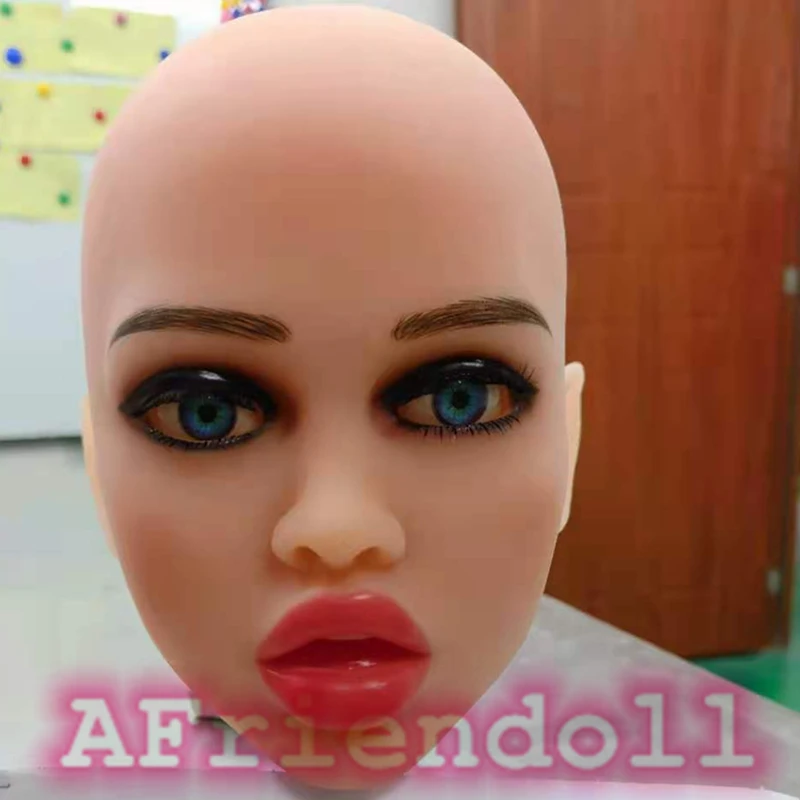 Brown Eyes Real TPE Sex Doll Head New Mouth Toys Only A Head From Xystars,  $167.52