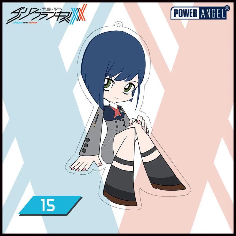 Брелок для ключей DARLING in the FRANXX ICHIGO ZERO TWO акриловый брелок для ключей брелок для ключей Косплей подарок