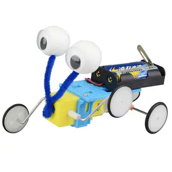 

ABS Scientific Handmade Toys Physics Teaching Tool Electric Reptile Robot Creative School Hobby Invention Experimental Model