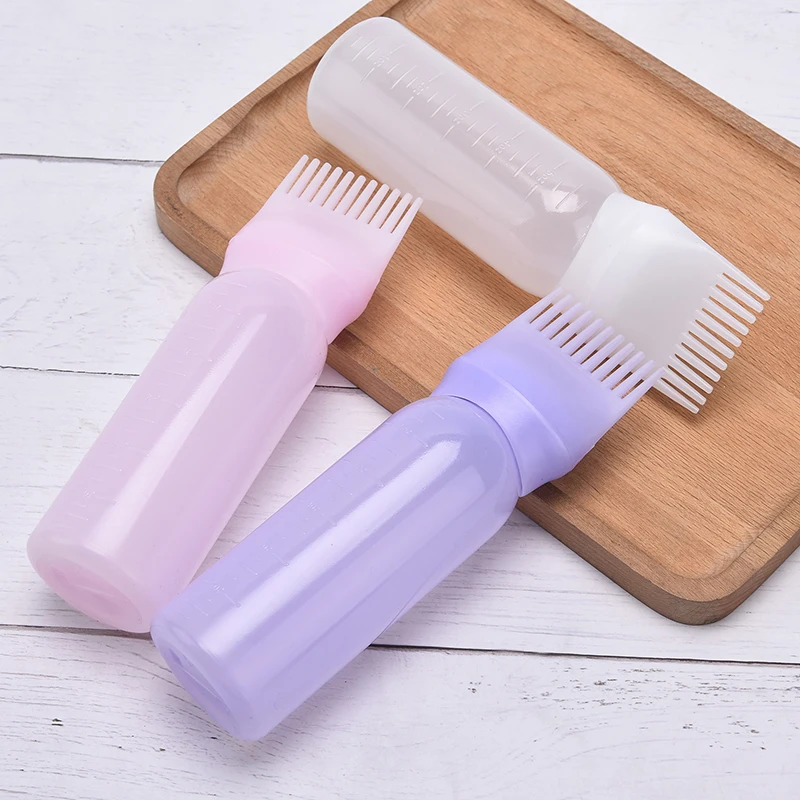 Hair Dye Applicator Bottle Hair Dyeing Bottle Hair Dye Bottle 3 Colors Hair Dye Applicator Brush Bottles Dyeing Shampoo Bottle Oil Comb Hair Dye Bottle Applicator Coloring Styling Tool
