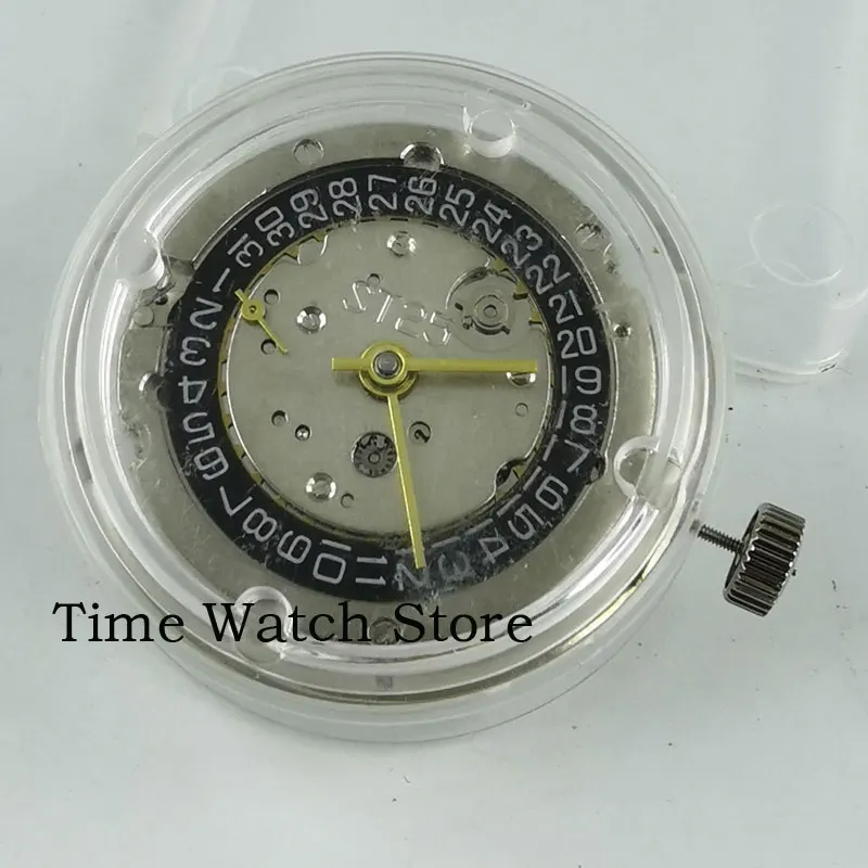Классические винтажные часы с датой GMT sea gull 2557 автоматический механический