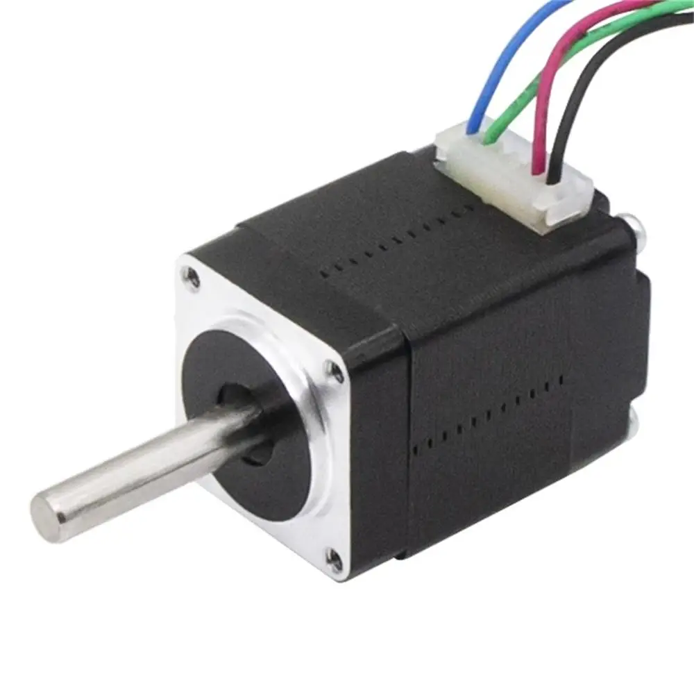Nema Motor Deslizante 20 mm Mini Motor 1.8 Graus 2ph 0.6a 18m. Motor da Etapa do Nanômetro com Motorista do Pulso para o Cnc da Impressora 3d