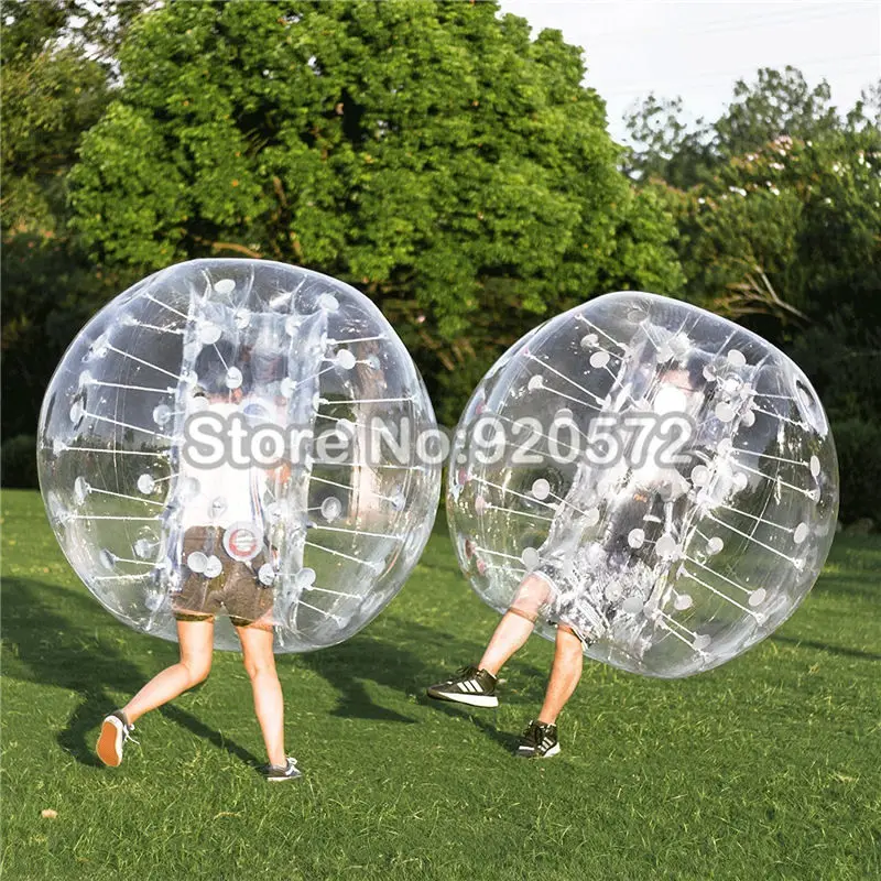 1.2M Inflatable Bubble Bumper Zorb Ball Football Human Heat Sealed Lawn 