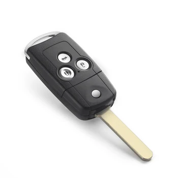 Chiave telecomando per Honda Acura Civic Accord Jazz CRV HRV 2009 2010 2011 2012 2013 2014 - KEYYOU per Honda Acura Civic Accord Jazz CRV HRV Remote Flip Car Key Fob Shell