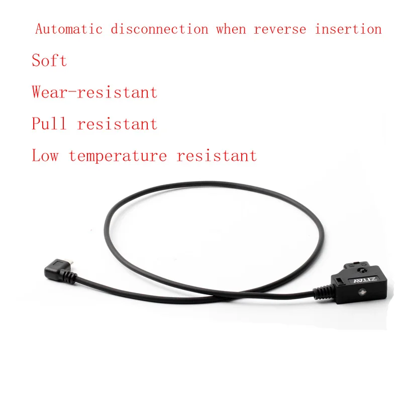 

Кабель-переходник D-Tap V для подключения аккумулятора к Micro USB, кабель питания N для непрерывного изменения фокусировки