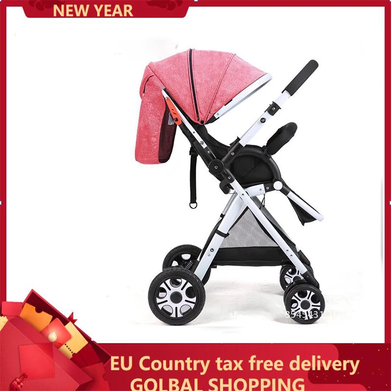 Lightweight Portable Baby Stroller Folding Can Sit Can Lie Ultra-light Portable On The Airplane Children Kid Pram For Girl Boy Lightweight Portable Baby Stroller Folding Can Sit Can Lie Ultra-light Portable On The Airplane Children Kid Pram For Girl Boy