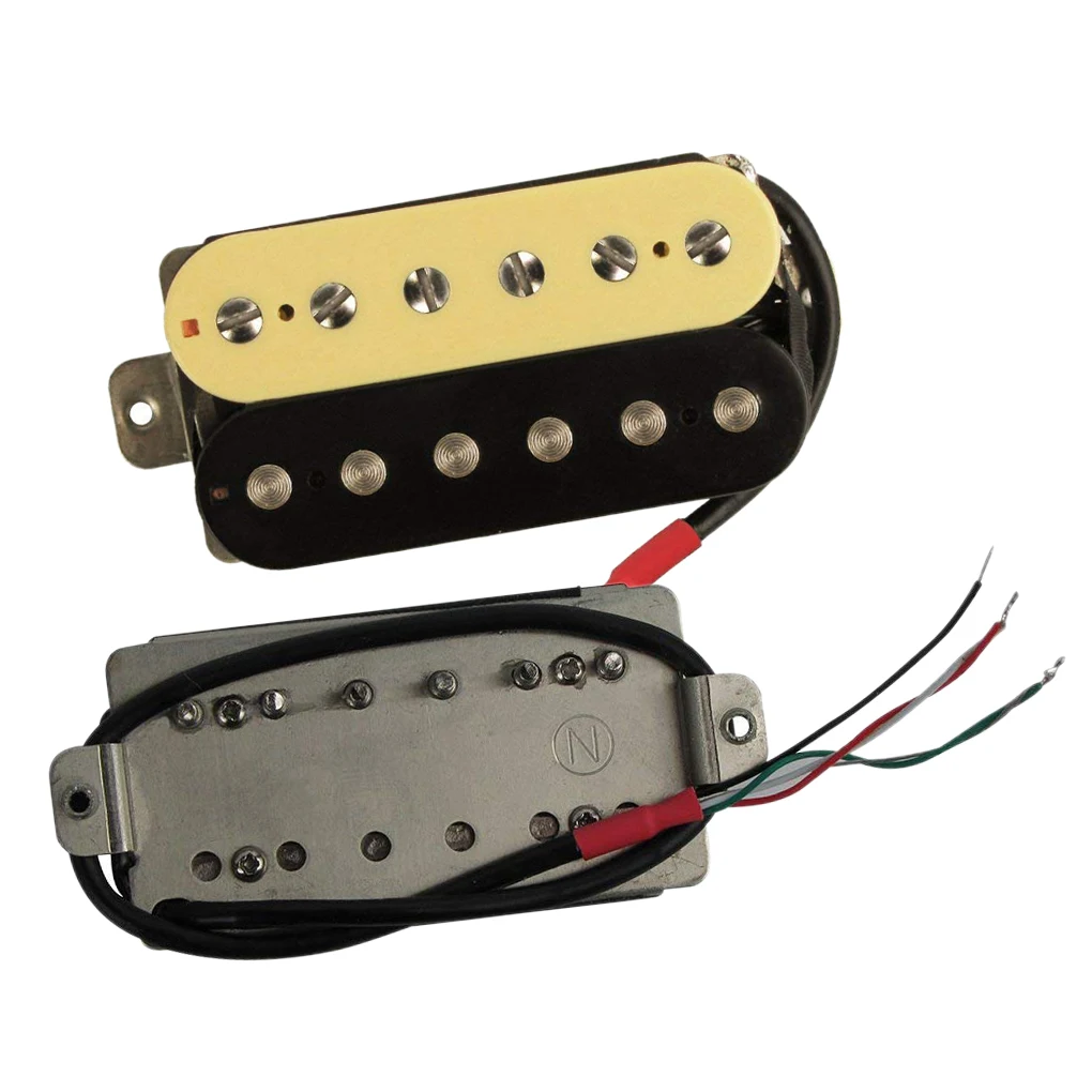 Электрогитара хамбакер звукосниматели Alnico V Pickup(Зебра+ черный