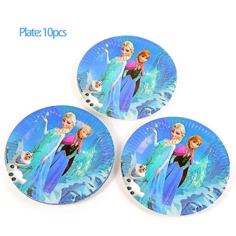 Hot_Frozen_Party_Disposable_Tableware_Plate_Cup_Aluminium_Balloon_Kids_Birthday_Party_Party_Christma (5)