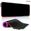 All Black Gaming Mouse Pad Computer Mousepad White RGB 40x90 Large MouseMat Gamer XXL Mouse Carpet PC Desk Play Mat with Backlit