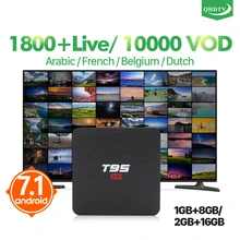 T95 S2 QHDTV IPTV Subscription France Arabic Belgium IP TV French Android TV Box IPTV France UK Italy Arabic Netherlands Code