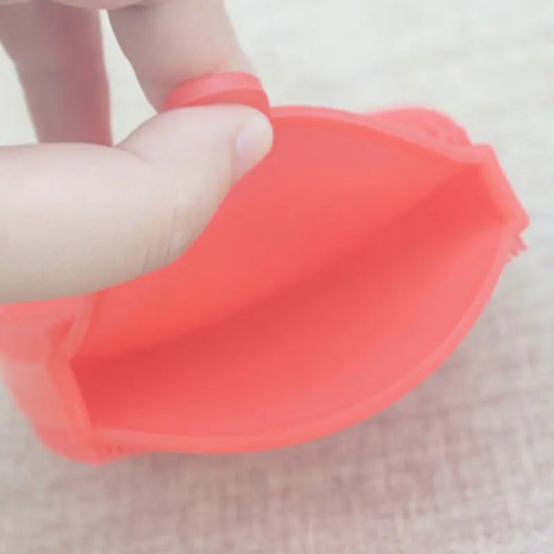 Двухсторонняя овальная силиконовая щетка для ванны многофункциональные детские щетки для беременных женщин