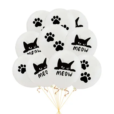 1Set Pet Cats Birthday Paper Cup Plate Napkin Party Bunting Cat Kids Happy Birthday Banner Party Baby Shower Decoration Supplies