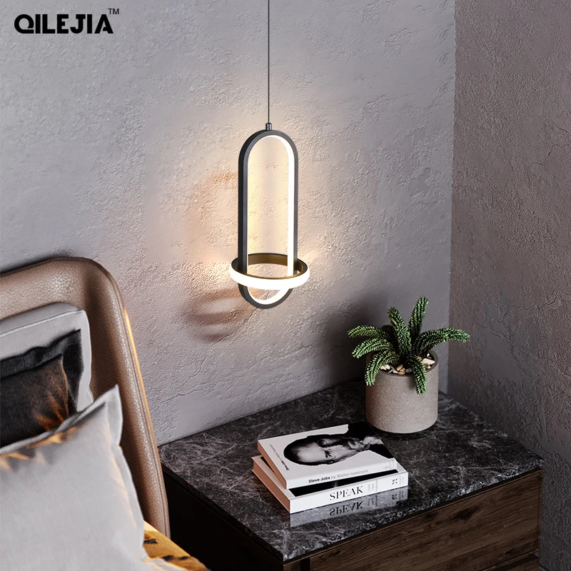 Modern LED  Chandelier For Dining Kitchen Room living room Bar Restanturant Matte Black / gold 90-260V Pendant Lamp Fixtures